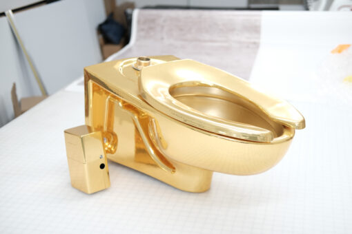 Chrome Gold Toilet, Made To Last Visual