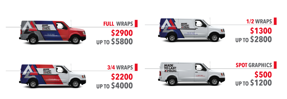 Vehicle Branding Process and Pricing, Made To Last Visual