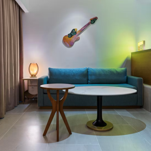 Hard Rock Hotel Punta Cana -Printed and Wrapped Wood Guitars